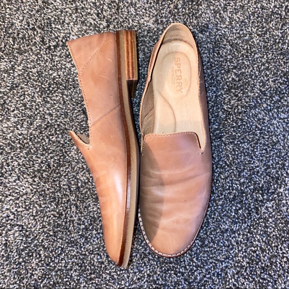 Sperry Seaport Levy Loafer Leather Flat
